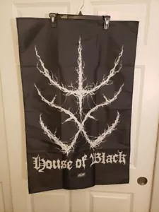 Pro Wrestling Crate Exclusive House of Black Flag - 36” x 24” AEW Unopened Elite - Picture 1 of 8