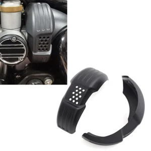 Pair Intake Covers Kit For Triumph Thruxton 1200 /Speedmaster/ Bobber Black - Picture 1 of 13