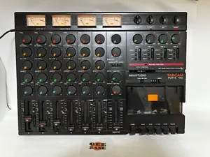 Tascam Porta Two Mini Studio 4-Track Cassette Tape Recorder Free Ship - Picture 1 of 6