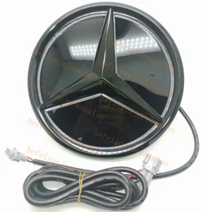 LED Illuminated Grille Star Emblem Badge White light For A/B/C/E/CLA/GLA/GLB - Picture 1 of 7