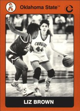 1991 Oklahoma State Collegiate Collection Multi-Sport Card #41 Liz Brown 