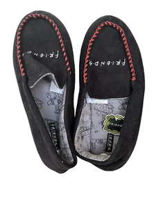 Friends TV Show Classic Moccasin Style Bedroom Slippers Men's - Picture 1 of 9