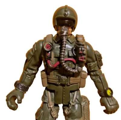 Экшн-фигурка CPT A6 GI Joe Pilot СОЛДАТСКАЯ СИЛА 4 дюйма отдельная CHAP MEI #77 - Изображение 1 из 4