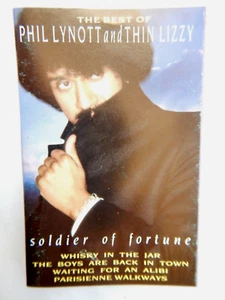 PHIL LYNOTT AND THIN LIZZY THE BEST OF... SOLDIER OF FORTUNE CASSETTE - Picture 1 of 5