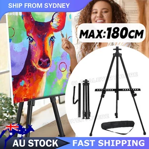1.8M Adjustable Stand Tripod Easel Display Drawing Board Artist Sketch Painting - Picture 1 of 9