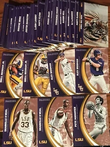 2015 LSU COLLEGIATE COMPLETE SET 1-80 SHAQ X2 PISTOL PETE ODELL X2 BREGMAN X2 - Picture 1 of 1