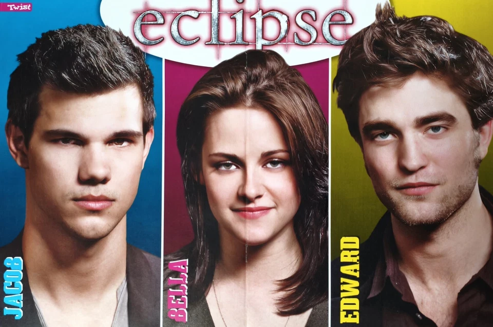 TWILIGHT - A3 Poster 42x28cm - Eclipse Fan Merch Jacob Bella Edward Sammlung NEU - Bild 1 von 1