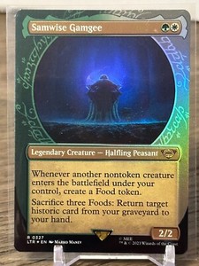 SAMWISE GAMGEE (SHOWCASE) FOIL MTG Lord of the Rings #327 Rare