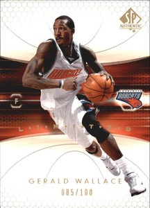 2004-05 SP Authentic Limited #8 Gerald Wallace /100