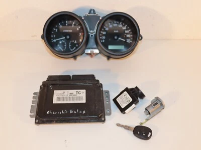 Kit centralina motore Chevrolet Daewoo Kalos KLAS 1.2 L 53kW 96376652 1BFF - Immagine 1 di 4