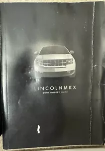 GENUINE LINCOLN LEATHER CASE 2007 OWNERS MANUAL OWNER'S OPERATORS USER GUIDE MKX - Picture 1 of 4