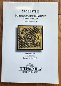 Briefmarken-Sonderkatalog Deutsche Auslandspostämter, Kolonien, Altdeutschland - Bild 1 von 1