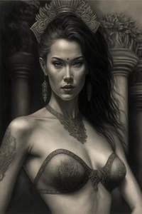 Gorgeous Enchanting Asian Woman 8x10 Art Print   724156759 - Picture 1 of 1