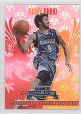 2013-14 Panini Crusade Crusade Red /349 Ricky Rubio #56
