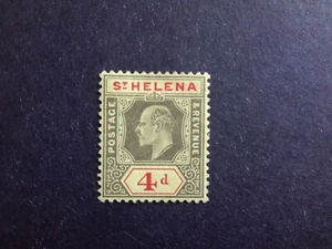 stamps St, Helena 1908 SG66 4D Green & Red - Picture 1 of 2