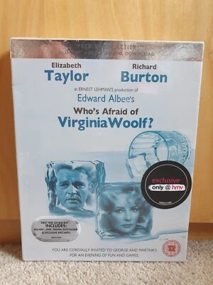 WHO’S AFRAID OF VIRGINIA WOOLF BLU-RAY PREMIUM HMV EDITION 1966 New Sealed - Image 1 of 3