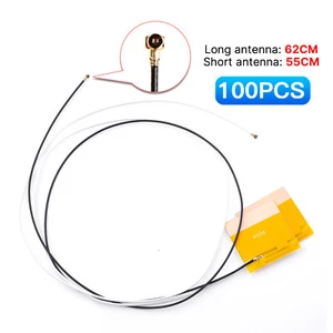 100PCS IPEX4 WiFi Antennas for Intel AX200 AX210 BE200 M.2 NGFF Wireless BT Card - Picture 1 of 6