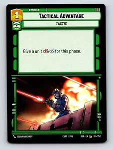 Tactical Advantage Tactic Event Gain Strategic Command Boost 1C 2H 2P - Picture 1 of 10