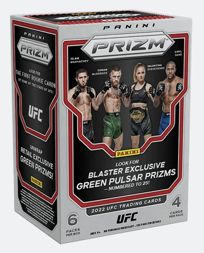 Panini 2022 Prizm UFC Blaster Box - 6 Packs