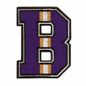 Maglia calcio City of Baltimore viola "B" parodia ricamata ferro su toppa - Foto 1 di 2
