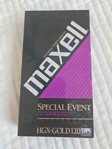 Maxwell High Grade T-120 6 Hour VHS - Picture 1 of 4