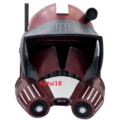 Anime Star Wars The Clone Wars Commander Fox Helmet Cos Props Resin Halloween - Image 1 of 4