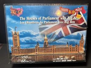 The Houses Of Parliament With Big Ben Sealed 3D Puzzle - Picture 1 of 4