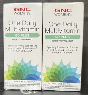 GNC Women's Multivitamin 50 Plus New In Box 60 Count. Exp. 04/2026 - Image 1 of 4