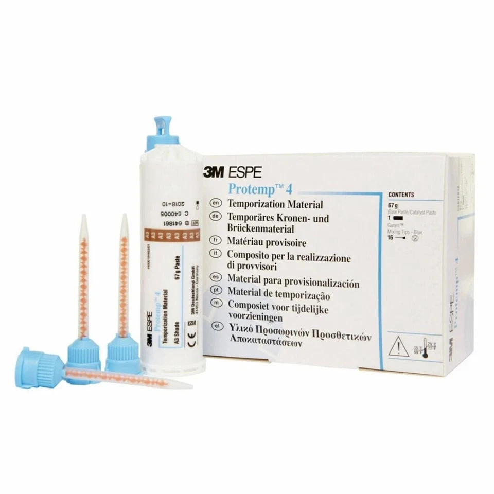 3M ESPE 46957 Protemp 4 Garantía Corona Temporal y Puente Material Automix A3 Foto 1 de 1