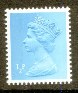 1972 GREAT BRITAIN 1/2p LEFT BAND MACHIN DEFINITIVE SUPERB PERFS. U/MINT X842 - Picture 1 of 1
