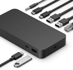 Microsoft Surface Thunderbolt 4 Dock - High-Speed Dockingstation mit Dual 4K M - Bild 1 von 4