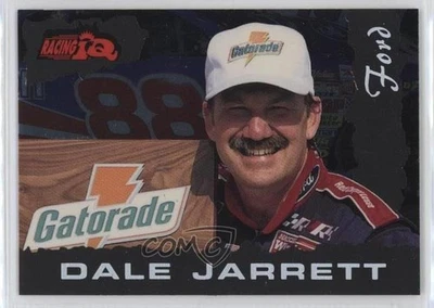 1997 Score Board Racing IQ Dale Jarrett #28 HOF - Image 1 of 2