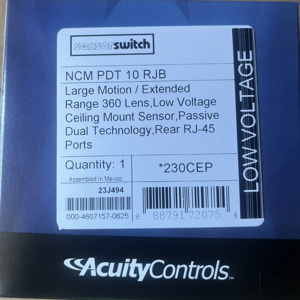 NLIGHT NCM-PDT-10-RJB / NCMPDT10RJB (NEW IN BOX) - Image 1 of 1