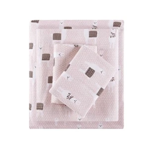 Cozy Soft 100% Cotton Flannel Print Animals Stars Cute Warm, Ultra Soft Cold ... - Picture 1 of 7