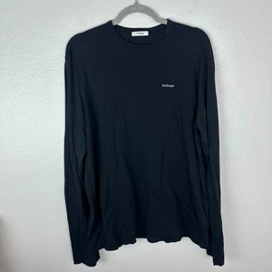 Madhappy Herren Langarmshirt Baumwolle schwarz L Rundhals leicht atmungsaktiv - Bild 1 von 7