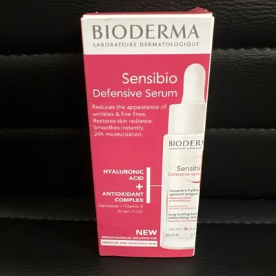 Suero defensivo Bioderma Sensibio ácido hialurónico, 1 fl oz Foto 1 de 4