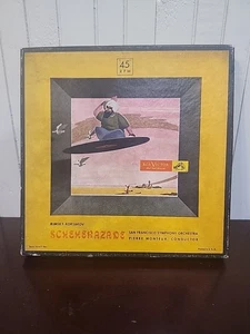 Scheherazade Rimsky-Korsakov Red Vinyl 45 RPM Record Set - Picture 1 of 6