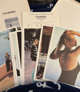 Chanel Cruise 1994 Karl Lagerfeld Claudia Schiffer Photo Portfolio in Slipcase - Bild 1 von 18