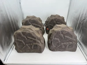 Lote De 4 Altavoces Exterior Sonance RK63 Serie Paisaje Forma De Roca Granito - Imagen 1 de 12