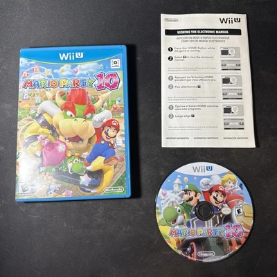 Mario Party 10 CIB - Probado funcionando (Nintendo Wii U) Foto 1 de 4