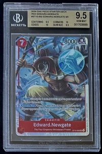 BGS 9.5 One Piece ST15-002 SR Edward.Newgate - English - ST15 Red Edward.Newgate - Picture 1 of 2