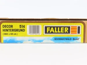 HO 1/87 Scale FALLER #514 "Schwarzwald-Baar" Backdrop - Picture 1 of 5
