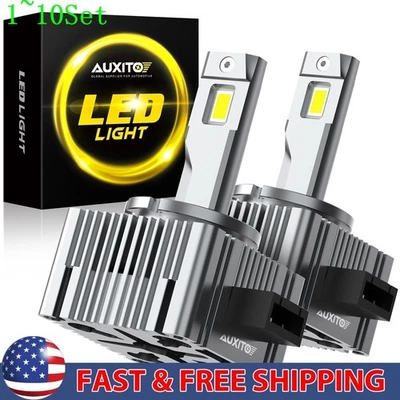 D1C D1S D1R 6000K HID White Xenon Headlight Light Bulb Replacement 1-10Set Foto 1 de 4