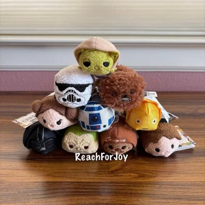 Tsum Tsum Plüsch Star Wars Die Original Trilogie 10er Set Disney - Bild 1 von 4