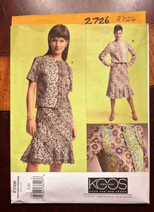 Vogue American Designer - Koos Couture Muster #2726 Gr. L/XL - Bild 1 von 2