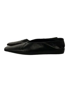 JIL SANDER ballet flats pumps 37.5 black leather j16wz0003 Used - Picture 1 of 5