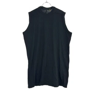 DRKSHDW by Rick Owens Dark Shadow Sleeveless Top Black Used MESC-0 - Picture 1 of 7