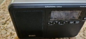 Eton Grundig Traveler III Edition Black Radio/AM/FM/LW/SW Alarm Tested Works - Picture 1 of 5