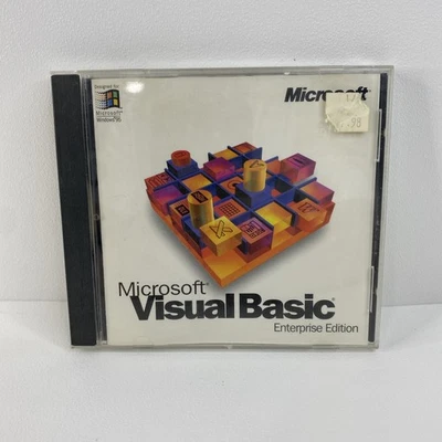Microsoft Visual Basic Enterprise Edition 4.0 With Key Windows 95 - Image 1 of 4
