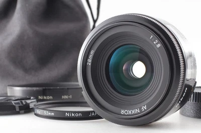 [COMO NUEVO CON ESTUCHE] Nikon AF Nikkor 28mm f/2.8 lente gran angular para... - Imagen 1 de 4